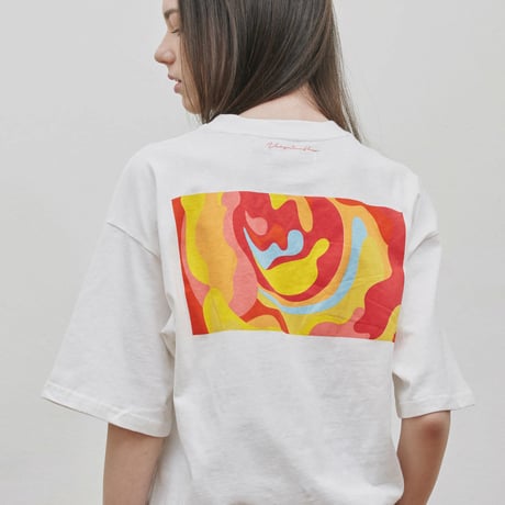 『Verynineflux』  イメジュリーTシャツ (White)