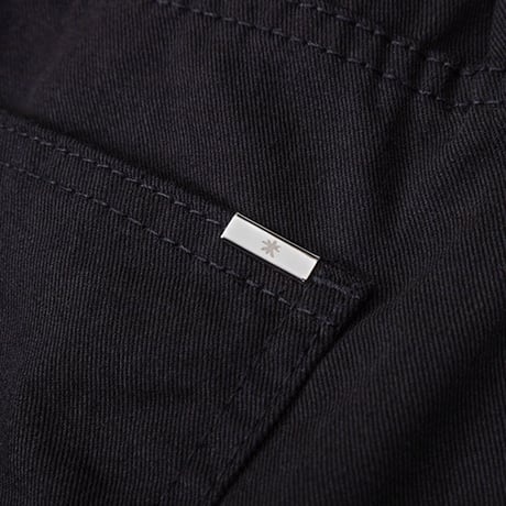『BLACKBLOND』 　ベーシックワイドストリングカーゴパンツ (Black)