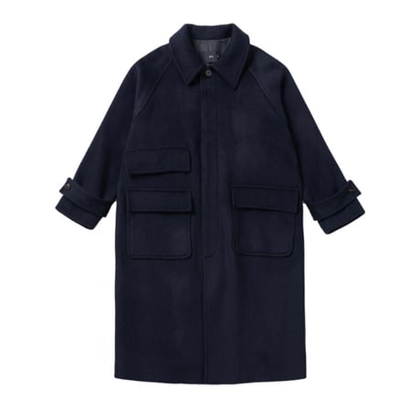 『 BY:L 』 　バルマカンポケットコート  (Navy)