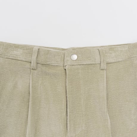 『HIFIFNK』  コーデュロイスナップパンツ (Beige)