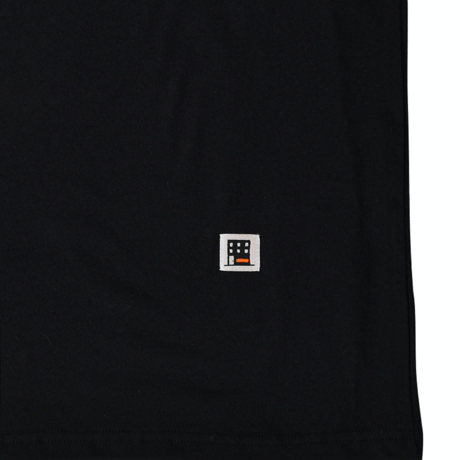 『FREAKISH BUILDING』 QUACK-QUACK ショートスリーブ Tシャツ (Black)