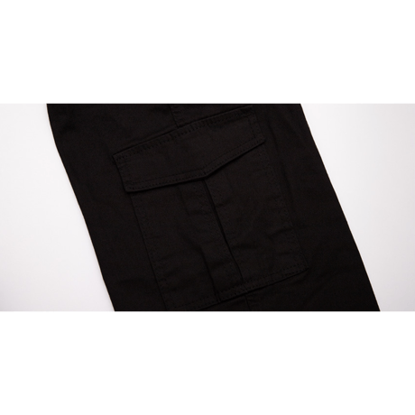 『BLACKBLOND』 ユースティティアカーゴジョガーパンツ (Black)