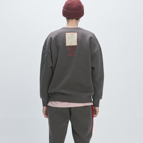 Verynineflux ADORABLE CREWNECK (Charcoal)