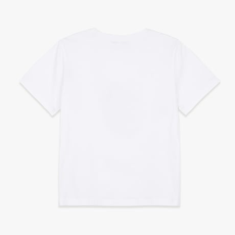 『VETEZE』 　ライジングラビットハーフ Tシャツ  (White)