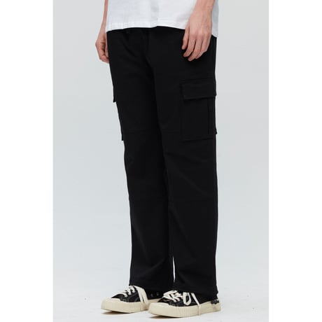 『Verynineflux』   カーゴトラックパンツ (Black)