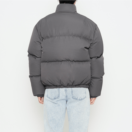 『HIFIFNK』  ダウンパッファジャケット (Dust Grey)