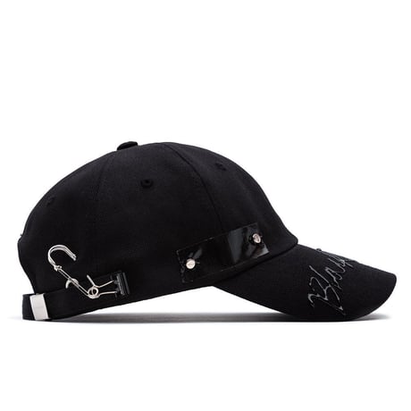 『BLACKBLOND』  ブラックブラッドロゴキャップ  (Black)