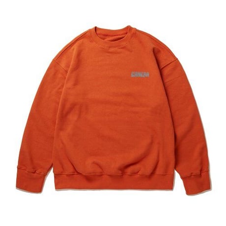 『CANERA』　シンボルスウェットシャツ (Orange)