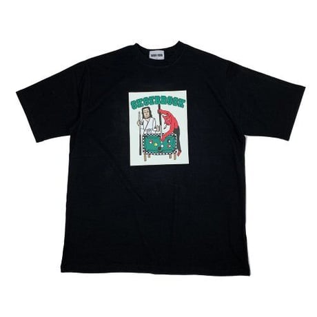 『SK8ER ROCK』 　プレイイングプール半袖 Tシャツ (Black)