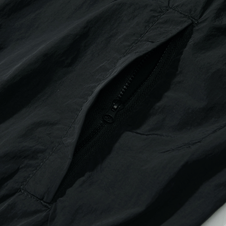 『Code:graphy』 　ナイロンメタルクルーネック (Black)