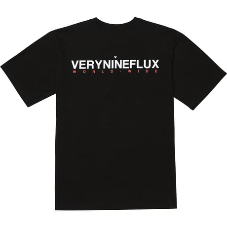 『Verynineflux』 ワールドワイド Tシャツ (Black)