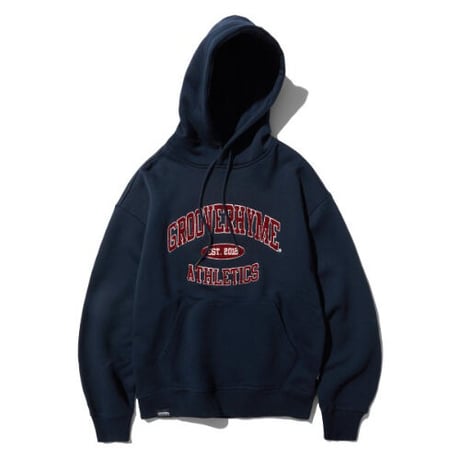 『grooverhyme』 　アスレチックスパーカー (Navy)