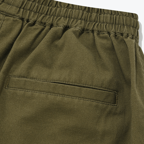 『grooverhyme』 　バーミューダショーツパンツ (Khaki)