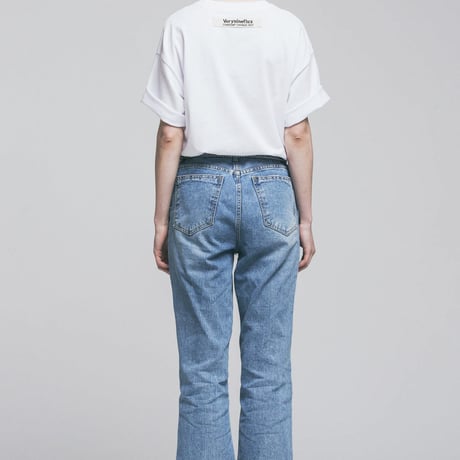 『Verynineflux』  インストラクション  Tシャツ (White)