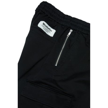 『Verynineflux』   カーゴトラックパンツ (Black)