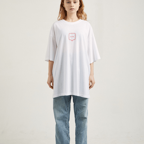 『Swallowtale』 ドットドットドット Tシャツ (White)