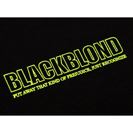 『BLACKBLOND』 イノセントシャドーショートスリーブ Tシャツ (Black)