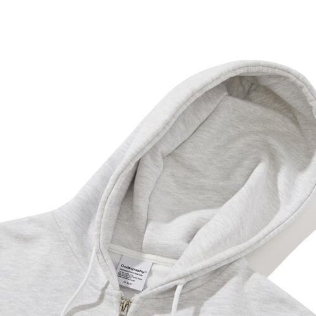 『Code:graphy』 　アーチロゴジップアップパーカー (Melange Grey)