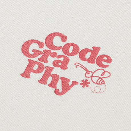 『Code:graphy』 　プラネットツリースウェット (Cream)