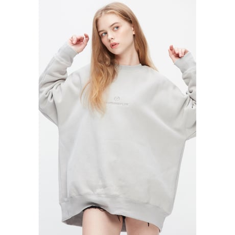 『Verynineflux』 ラウレルスウェット (Gray)