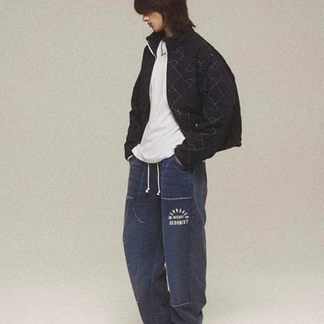 『MURRA AER 』  halogen quilted short blouson (Navy)