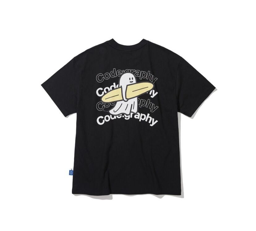 Code:graphy』 CGP X PD ゴーストサーファー Tシャツ (Black)