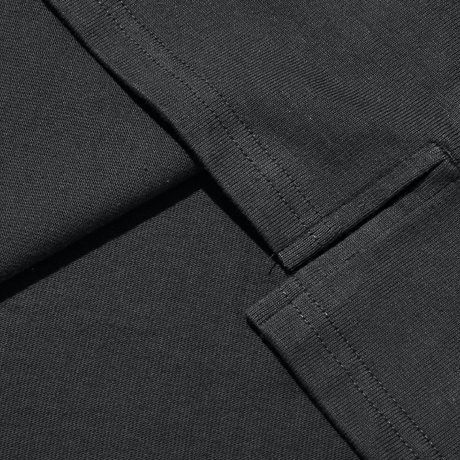 『grooverhyme』 　レイヤードロングスリーブ Tシャツ (Charcoal)