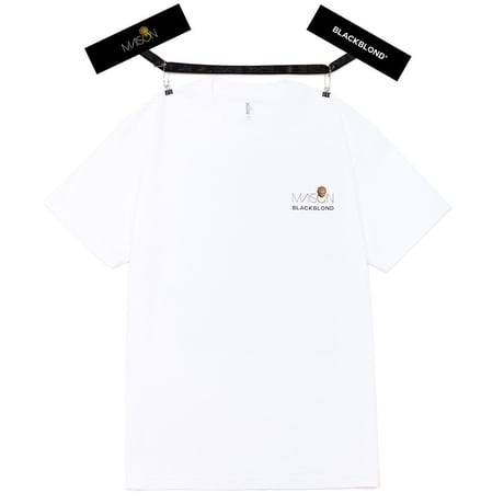 『BLACKBLOND X MAISON』 　ショートスリーブ Tシャツ (White)