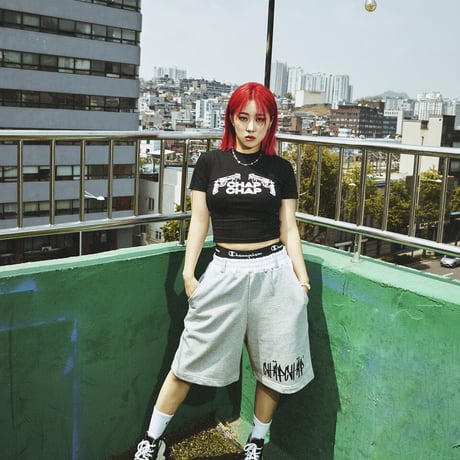『CHAP CHAP』 　ピストル チャップ Tシャツ (Black)