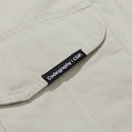 『Code:graphy』 　ユーティリティショットジャケット (Beige)
