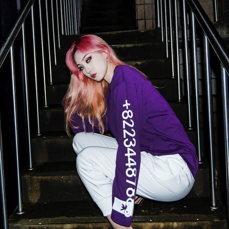 Blackblond BBD Graffiti Number Tee (Purple)