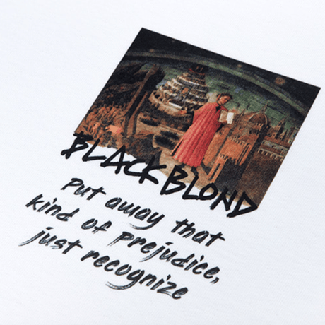 『BLACKBLOND』　インフェルノ半袖 Tシャツ (White)
