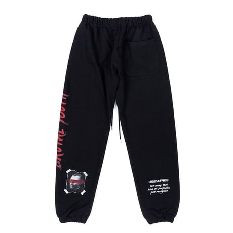 『BLACKBLOND』 　ブルータルスウェットパンツ (Black)