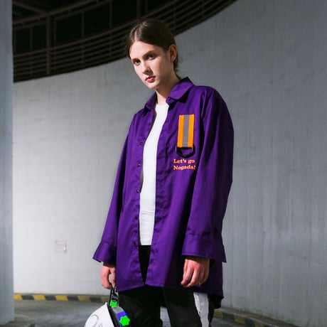 Swallowtale Single reflective taped Shirts (Purple)