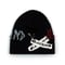 Blackblond Graffiti Logo Patch Beanie (Black, Red )