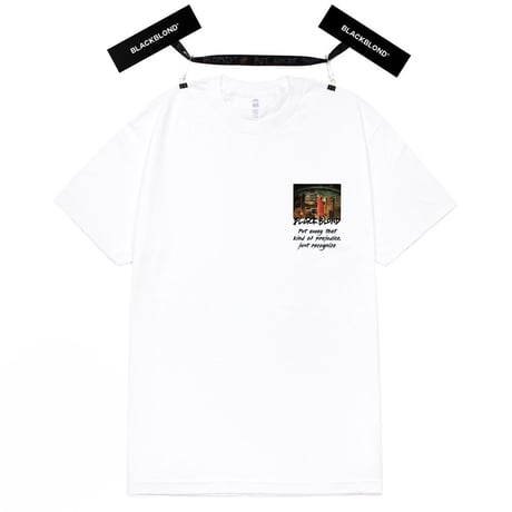 『BLACKBLOND』　インフェルノ半袖 Tシャツ (White)