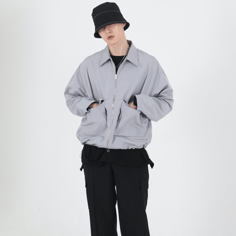 『 BY:L 』 　ミリタリーポケットジャケット  (Grey)