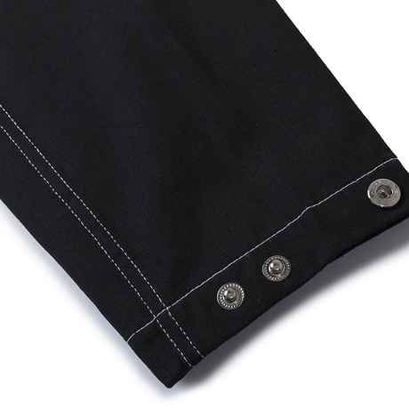 『 BY:L 』 　ステッチコープトラッカージャケット  (Black)