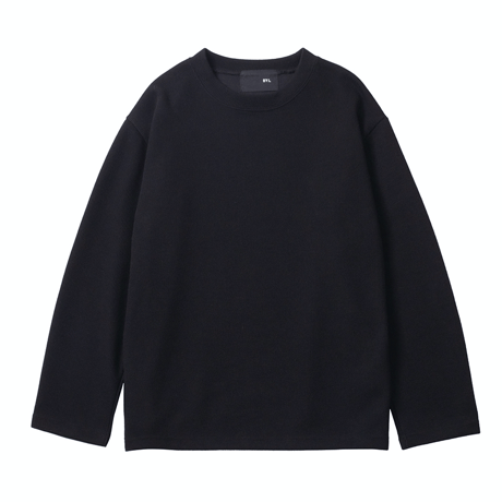 『 BY.L 』    ラウンドオープンニット (Black)