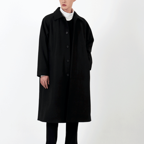 『 BY:L 』    バルマカンオーバーコート (Black)