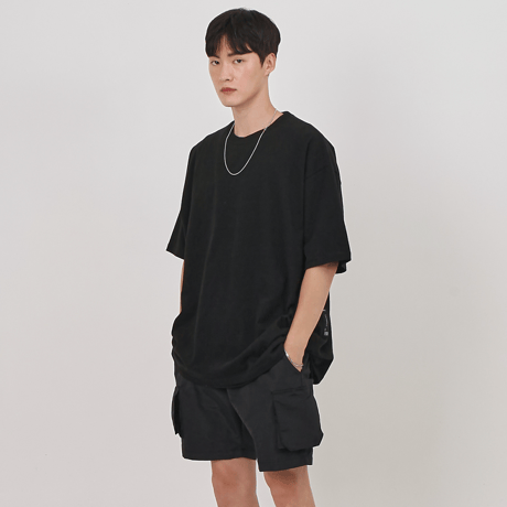 『 BY:L 』    ボックスオーバーTシャツ (Black)