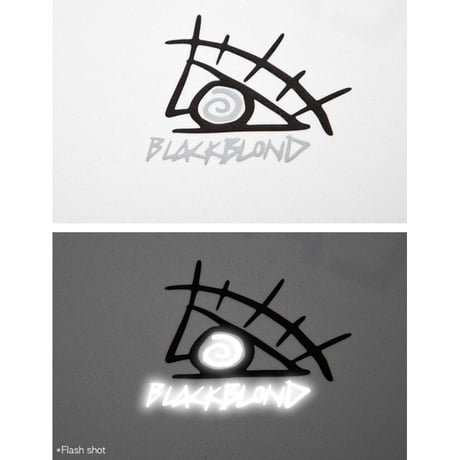 『BLACKBLOND』　oculus logo t-shirt (White)