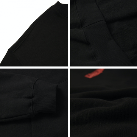 『CANERA』　シンボルスウェットシャツ (Black)