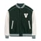 『VETEZE』 　V ロゴライニングバーシティジャケット  (Green)