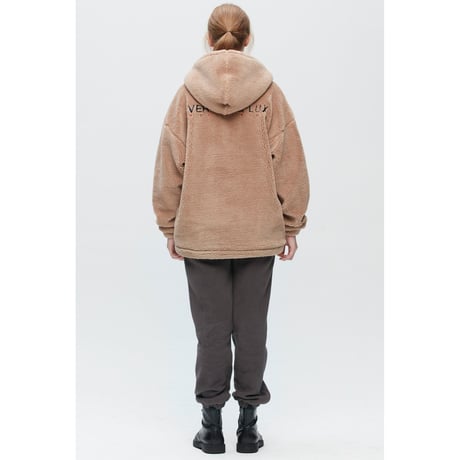 『Verynineflux』    ワールドワイドウーリーパーカー (Beige)