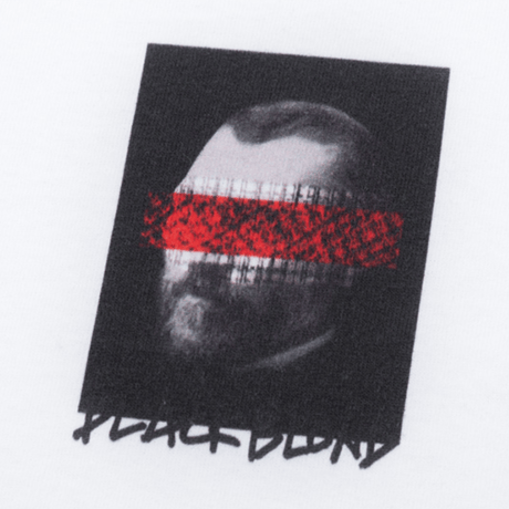 『BLACKBLOND』 　ブルータルショートスリーブ Tシャツ (White)