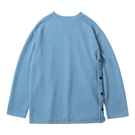 『 BY.L 』    ラウンドオープンニット (SkyBlue)