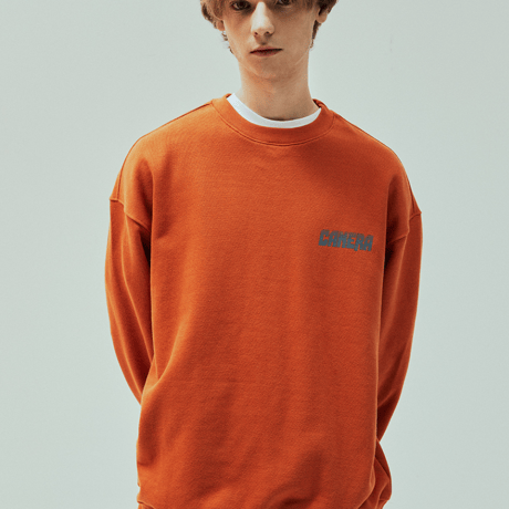 『CANERA』　シンボルスウェットシャツ (Orange)