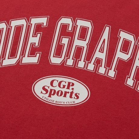 『Code:graphy』 　ellips archlogo t-shirt (Red)