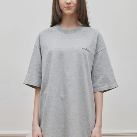 『Verynineflux』 ビハインド Tシャツ (Gray)